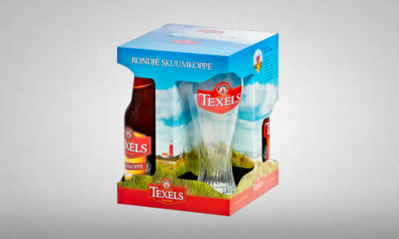 Texels Skuumkoppe bierpakket met glas Texels Skuumkoppe bierpakket met glas